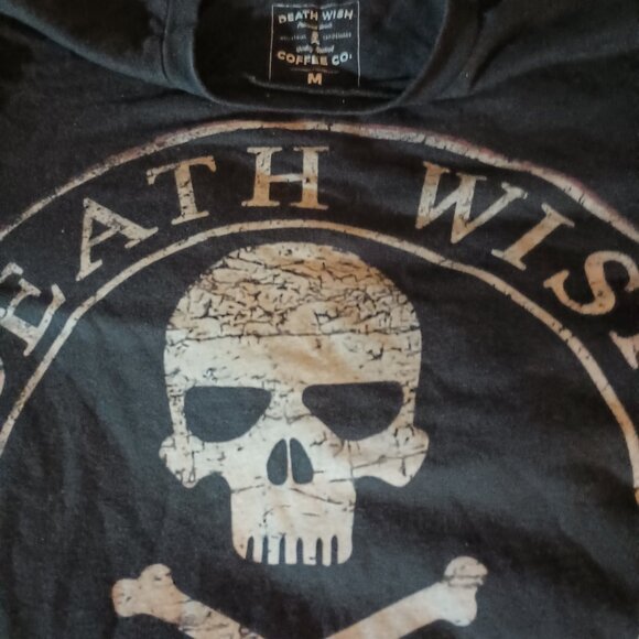 1. Death Wish Coffee Company ,Standard Cloth Jeans, and t-shirt. - Picture 9 of 9
